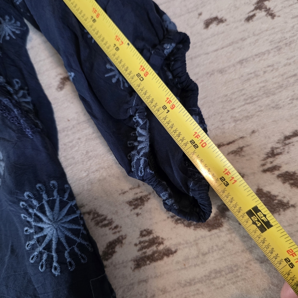 Johnny Was Boho Artisan Celestial Ceres Tunic Size Small - Picture 10 of 10